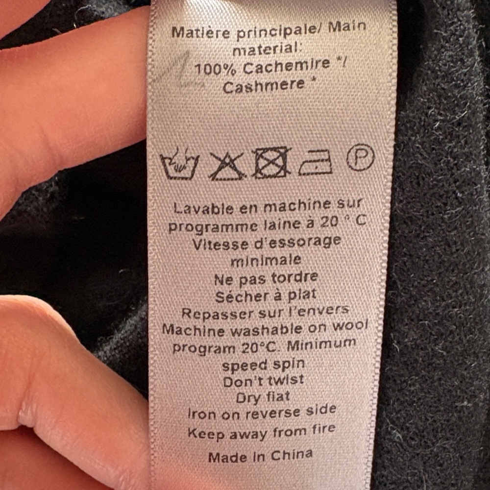 Zadig & Voltaire Jim Cashmere Crystal Studded Cardigan XS - Picture 11 of 11